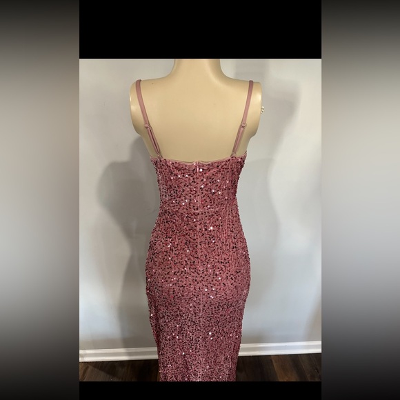 Dress size medium women prom formal evening special occasion pink corset new - Picture 7 of 9